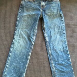 Arizona Jean Company Blue Straight-Leg Jeans